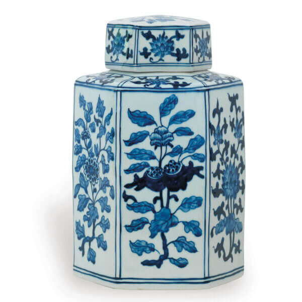 Tracy Dunn Design - Seasons Blue and White Porcelain Jars